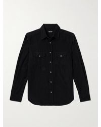 Tom Ford - Cotton-corduroy Western Shirt - Lyst