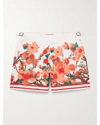 Orlebar Brown - Bulldog Straight-leg Mid-length Floral-print Swim Shorts - Lyst