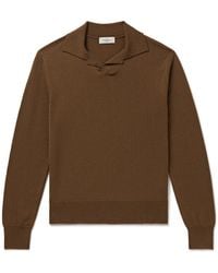 Piacenza 1733 - Slim-fit Cashmere Polo Shirt - Lyst