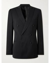 MR P. - Double Breast Wool Tuxedo Jacket - Lyst