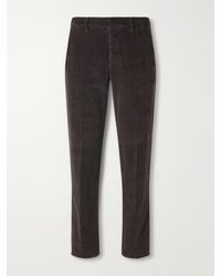 Altea - Dumbo Straight-leg Stretch-cotton Corduroy Trousers - Lyst