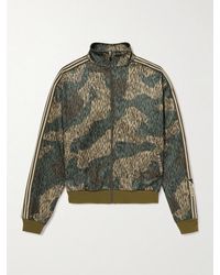 Kapital - Striped Webbing-trimmed Printed Jersey Track Jacket - Lyst