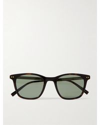 Dunhill - Square-frame Tortoiseshell Acetate And Gold-tone Sunglasses - Lyst