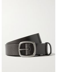 Acne Studios 2.5cm Leather Belt - Grey