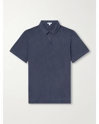 James Perse - Slim-Fit Supima Cotton-Jersey Polo Shirt - Lyst