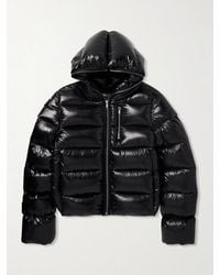 Rick Owens - Quilted Glossed-Shell Hooded Down Jacket - Lyst