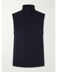 ZEGNA - Twill Padded Vest - Lyst