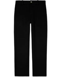 The Elder Statesman - Straight-leg Wool And Cashmere-blend Trousers - Lyst