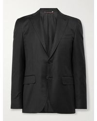 Canali - Kei Slim-fit Unstructured Super 150s Wool Blazer - Lyst
