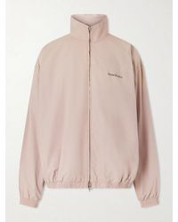 Acne Studios - Olando Logo-Print Cotton-Poplin Jacket - Lyst