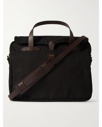 Filson - Twill And Leather Briefcase - Lyst