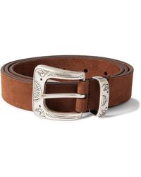Anderson's - 3Cm Nubuck Belt - Lyst