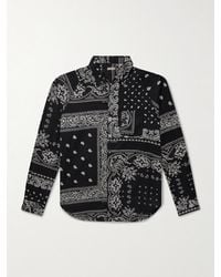 Kapital - Bandana-Print Patchwork Cotton-Gauze Shirt - Lyst