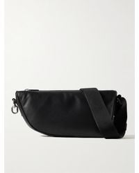Burberry - Padded Leather Messenger Bag - Lyst