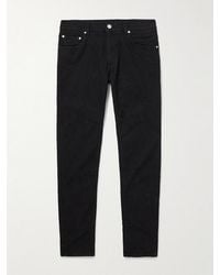Etro - Slim-Fit Paisley-Jacquard Cotton-Blend Trousers - Lyst