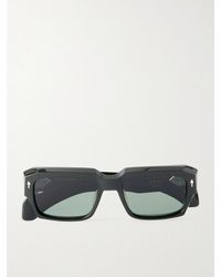 Jacques Marie Mage - Dakota Rectangular-Frame Acetate Sunglasses - Lyst