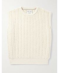 A Kind Of Guise - Vinay Garment-Dyed Ribbed-Knit Cotton Vest - Lyst