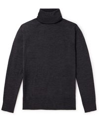 MR P. - Slim-Fit Merino Wool Rollneck Sweater - Lyst