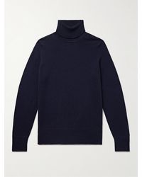 John Smedley - Kolton Slim-fit Recycled-cashmere And Merino Wool-blend Rollneck Sweater - Lyst
