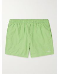 Saturdays NYC - Talley Straight-leg Mid-length Embroidered Swim Shorts - Lyst