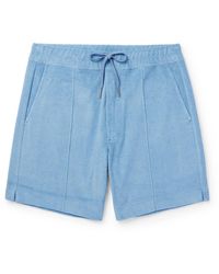 Tom Ford - Straight-leg Cotton-terry Shorts - Lyst