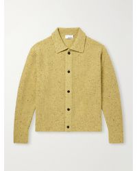 SAGE NATION - Wiral Ribbed-Knit Wool Cardigan - Lyst