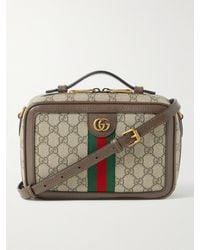Gucci - Ophidia Small Crossbody Bag With Web - Lyst