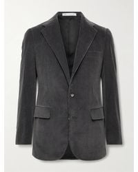 Umit Benan - Cotton And Cashmere-Blend Corduroy Suit Jacket - Lyst
