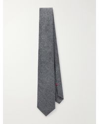 Brunello Cucinelli - 8Cm Virgin Wool-Flannel Tie - Lyst