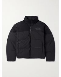 The North Face - Steep Tech Logo-appliquéd Checked Shell Hooded Down Jacket - Lyst