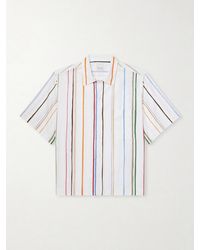 Paul Smith - Striped Cotton And Lyocell-Blend Twill Shirt - Lyst