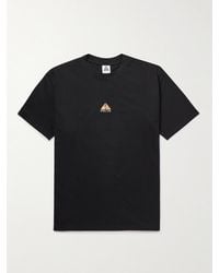 Nike - Acg Logo-embroidered Jersey T-shirt - Lyst