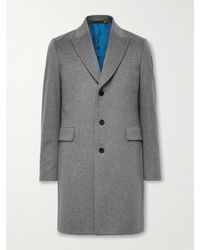 Paul Smith - Wool And Cashmere-blend Overcoat - Lyst