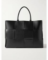 Bottega Veneta - Large Arco Intrecciato Leather Tote Bag - Lyst