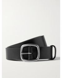 Acne Studios 2.5cm Leather Belt - Black