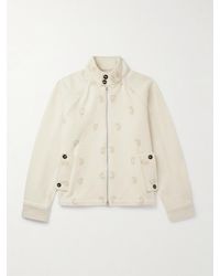 Kartik Research - Embellished Wool Harrington Jacket - Lyst