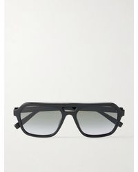 Saint Laurent - Aviator-Style Acetate Sunglasses - Lyst