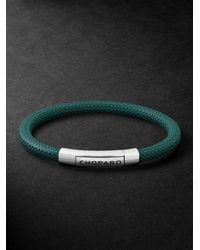 Chopard - Classic Racing Rubber And-Tone Bracelet - Lyst