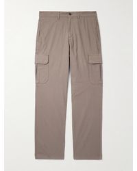 MR P. - Edward Straight-Leg Organic Cotton-Blend Ripstop Cargo Trousers - Lyst