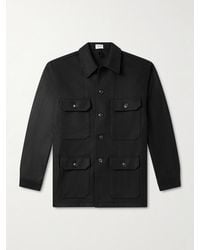 Ghiaia - Wool-Flannel Jacket - Lyst