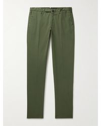Incotex - Venezia 1951 Slim-fit Straight-leg Cotton-blend Twill Trousers - Lyst