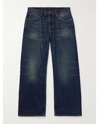 Nudie Jeans - Loud Larry Wide-Leg Organic Jeans - Lyst