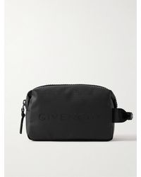 Givenchy - G-zip Logo-print Webbing-trimmed Coated-nylon Jacquard Wash Bag - Lyst