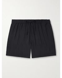 NN07 - Ryder 5971 Straight-Leg Crinkled Tencel Modal-Blend Drawstring Shorts - Lyst