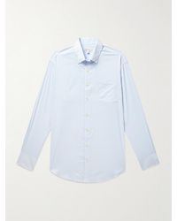 Peter Millar - Hanford Button-Down Collar Checked Twill Shirt - Lyst