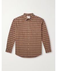Portuguese Flannel - Camila Oversized Checked Cotton-Flannel Shirt - Lyst