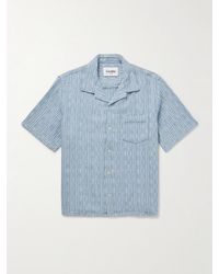 Corridor NYC - Camp-Collar Textured-Cotton Shirt - Lyst