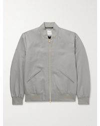 Paul Smith - Linen, Cotton And Lyocell-Blend Bomber Jacket - Lyst