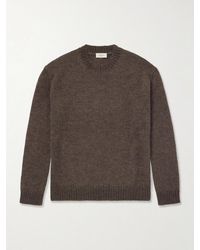 Piacenza 1733 - Mohair And Silk-blend Sweater - Lyst