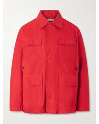 Bode - Hunting Waxed-cotton Jacket - Lyst